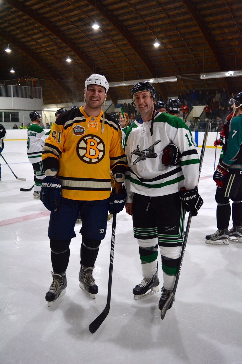 <a href="/bbitz84/">Byron Bitz</a> is a Saskatoon native. He played for Bruins, Canucks &amp; Panthers during his NHL career. He was one of our first calls when assembling our new NHLAllStar roster. Within one hour, he agreed to help &amp; wanted no payment to play. We appreciate you donating your time for us!