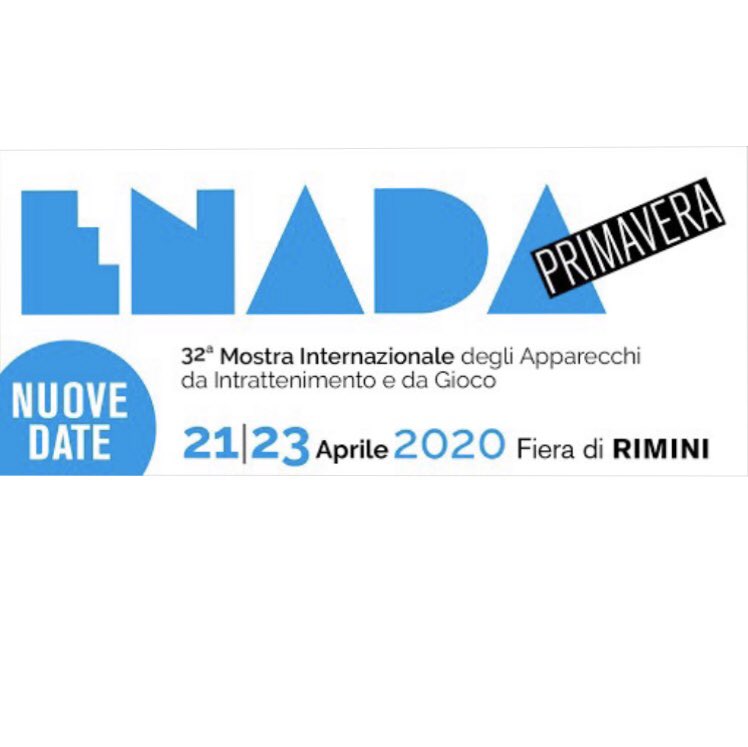 #EnadaPrimavera❗️NUOVE DATE❗️
 ➡️ dal 21 al 23 Aprile 2020⬅️

Enada Primavera è la più importante fiera del Sud Europa dedicata a tutto il mondo del gaming; un momento fondamentale di business, confronto, aggiornamento e innovazione.
👉Noi ci saremo e voi?

#iegwebtv #iegexpo