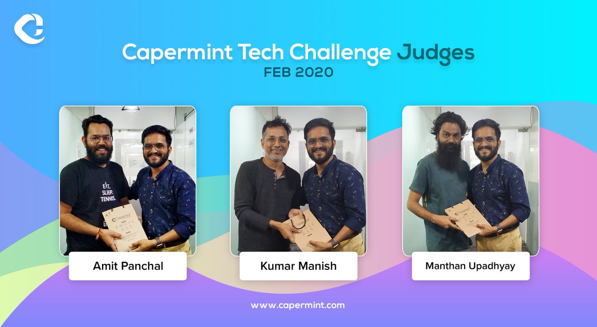 Caperminttech's tweet photo. As we are continuing our tech challenges for each month, the second tech challenge has been completed and we are glad to #announce the #winners and runners up for the challenge of creativity
#capermintarmy #competition #techchallenge #challenge2020 #techchallenge202 #creativity https://t.co/oloeFMTaoO