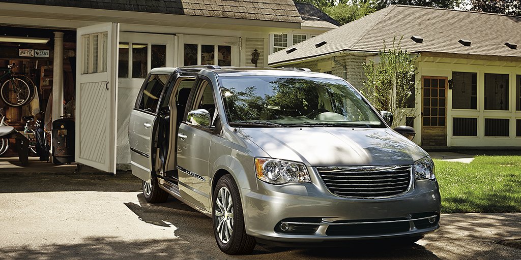 Sabemos cuál es tu lugar favorito. Chrysler Town &amp; Country