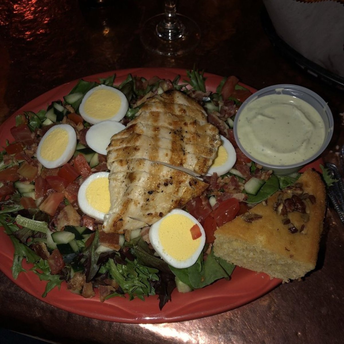 LuandCarls's tweet photo. What a rare moment -- usually the plate is empty before we can snap a photo. https://t.co/NVKl3r1Y98