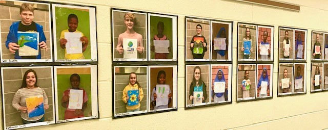 PorterRidgeMSNC's tweet photo. Mrs. Durbin and Mr. Kendrick’s 7th &amp; 8th gr yr long art cl participated in The Global Art Exchange. @PorterRidgeMSNC  Ss received art from Ss in Nigeria, then responded to the art with their own art that were mailed back to Nigerian Ss. @AGHoulihan @BashawnHarris @BlaireTraywick https://t.co/jWGVWNBYqP