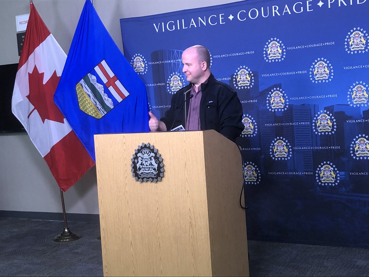 SamuelFrasier11's tweet photo. Mock conference @CalgaryPolice headquarters today! Really appreciate the opportunity, from all of the RTBN family! #RTBNNews https://t.co/QoGrm5pSXH