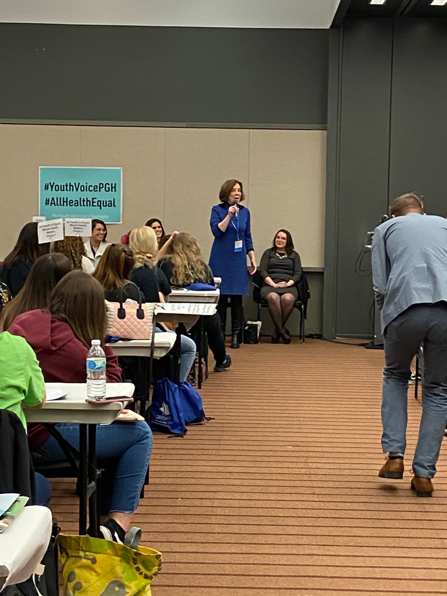 SenatorIovino's tweet photo. Thank you @JHForg for hosting a legislative panel discussion on teen mental health at @RepDanMiller's  #DMHSummit. We had an informative discussion with Allegheny &amp; Beaver County HS students about how we can better meet young people's mental health needs &amp; lift up their voices. https://t.co/9riJvvOCbC