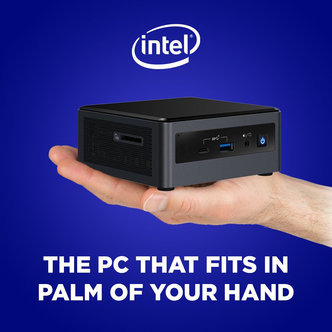 centralcomputer's tweet image. @intel #NUC mini PCs have just as much power, memory speed, and storage capabilities as a full-size PC, but smaller. 🖐🖥️️ Check out our limited time offer with the NUC 10 #PerformanceKits. #intel

NUC10i7FNH:
bit.ly/3csUTTg

NUC10i7FNK:
bit.ly/2ThDvJH