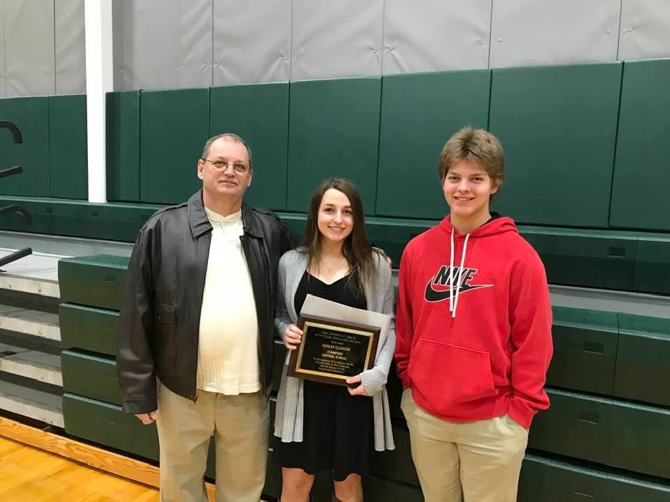 SCSDsupt's tweet photo. Congratulations to Ashley Clareen for receiving the Joe Beck award. Stamford Pride. :) https://t.co/XiisF2qXbb