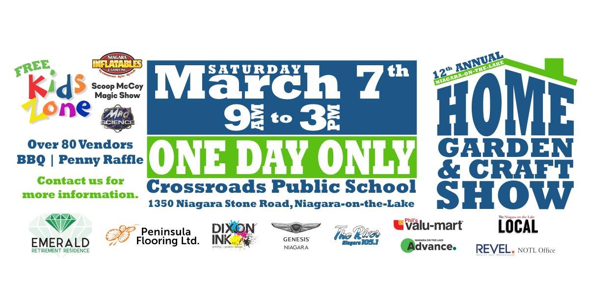 NiagInflatables's tweet image. Don't miss us this Saturday at the 12th annual Notl Home Show!!

Stop by Crossroads Public School, Niagara-on-the Lake, Ontario from 9am-3pm this Saturday, March 7th, to play in our KidZone and say hi to our booth attendant!