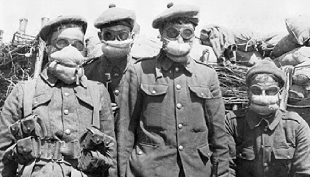 But it was poison gas, first used at the Second Battle of Ypres in 1915, that led to the modern gas mask. At first these were cotton masks treated with chemicals. However their protection was limited.