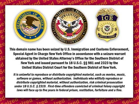 There were no arrests made. Government just seized the domains instead.This happened after threats were made by VP Joe Biden directed at those offering unauthorized movies & music, but is that true? https://torrentfreak.com/pirate-bay-and-megaupload-escape-domain-seizure-by-us-100707/