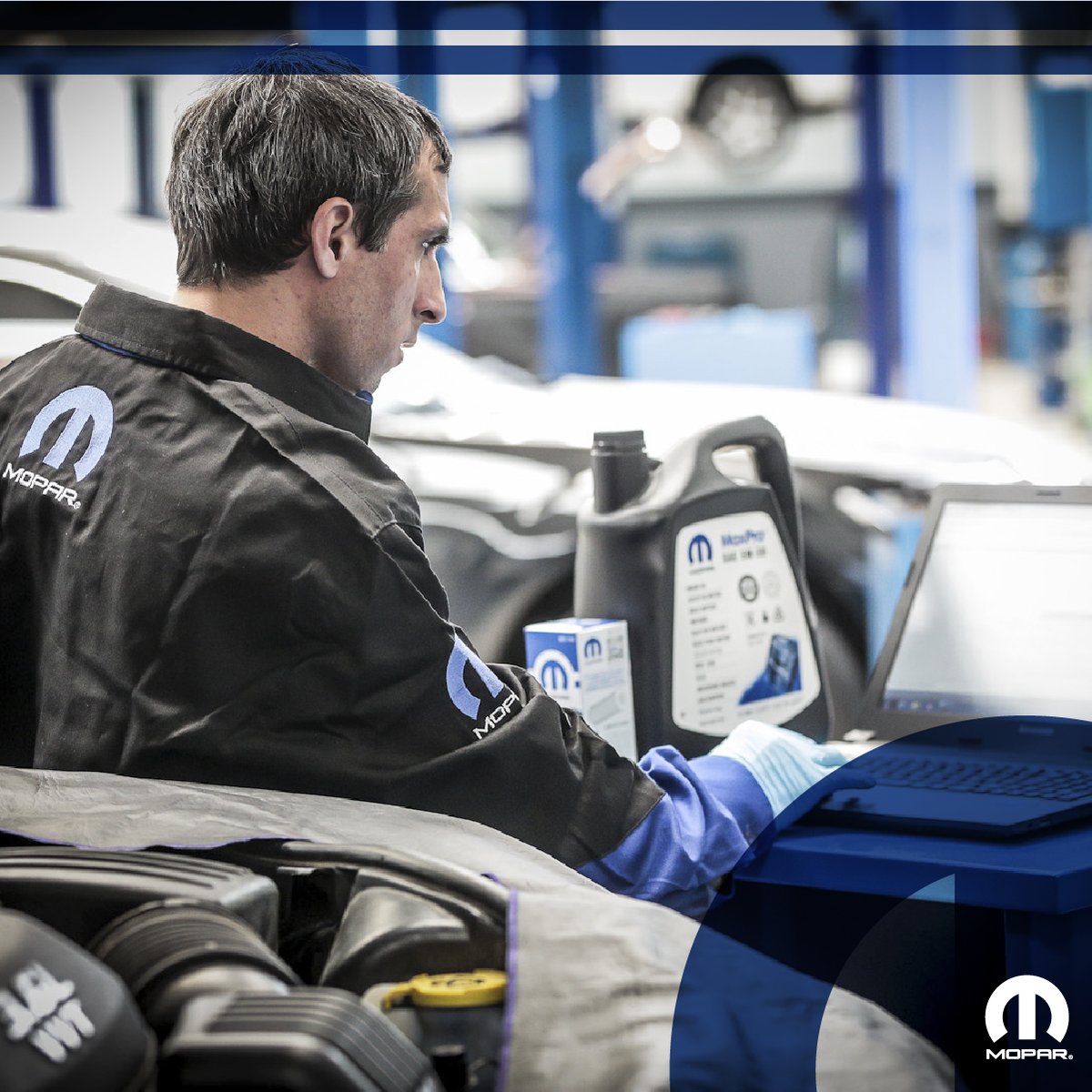 Mopar® mantiene tu auto con las revisiones siempre al día. ¡Solicitá tu próximo service en un Concesionario Oficial: bit.ly/CE-Chrysler!