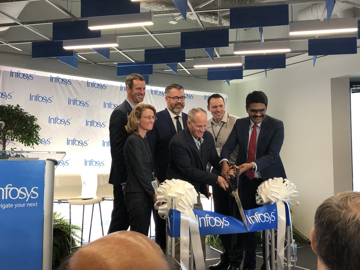 PurduecyberTAP's tweet photo. Purdue University and cyberTAP are proud to partner with @Infosys, @InfosysUSA in solving the hardest cyber-workforce problems. #cybersecurity #cyberdefensecenter #LifeLongLearning #NavigateYourNext #TheNextGiantLeap https://t.co/czShd86YBP