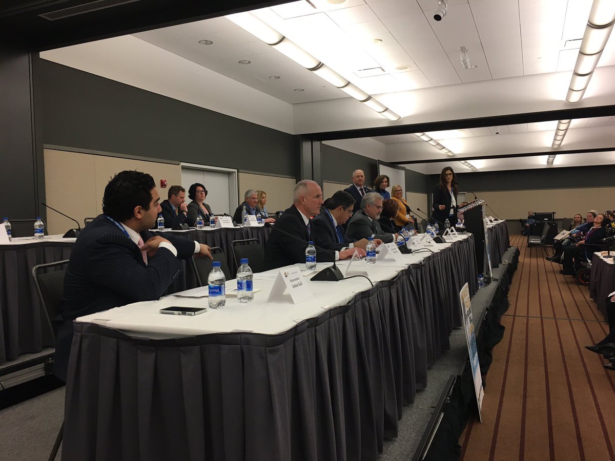 PaHouseDems's tweet photo. A bicameral legislative policy hearing with members of the House and Senate is underway at the 7th annual Disability &amp; Mental Health Summit! #ADA30 #DMHSummit #Pittsburgh https://t.co/FWQoVdakf0