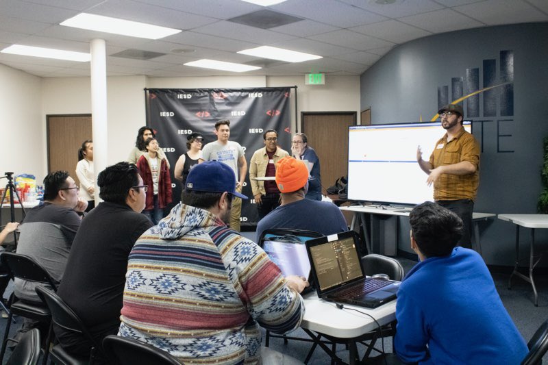 iesdevinc's tweet photo. We had an awesome day for the 1st Hack Day of the yr! The project was to create a Slack Bot to help our community interact with one another in a fun way. Thank you everyone for coming!
#riverside #code #devs #iesdinc #iesdevinc #ExCITERiverside #HackDay #programming https://t.co/9vFqk9o9Tk