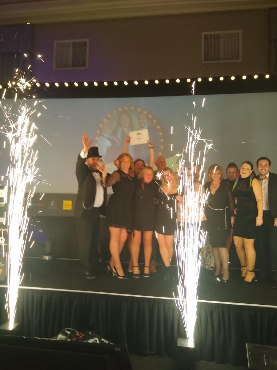 we are an #award #winning hotel - very proud to be the winner of #scr2020 in the Top Team category