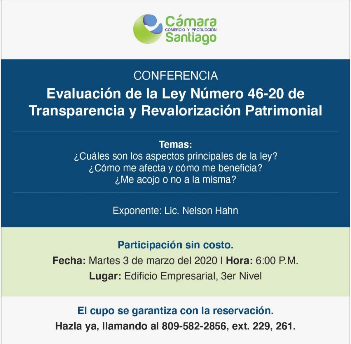 FY_Int_News's tweet photo. FY member Nelson Hahn will be speaking at tonight's Cámara de Comercio y Producción Santiago conference in Santo Domingo: 

https://t.co/UMoOmVl39t https://t.co/027FFWqb4m
