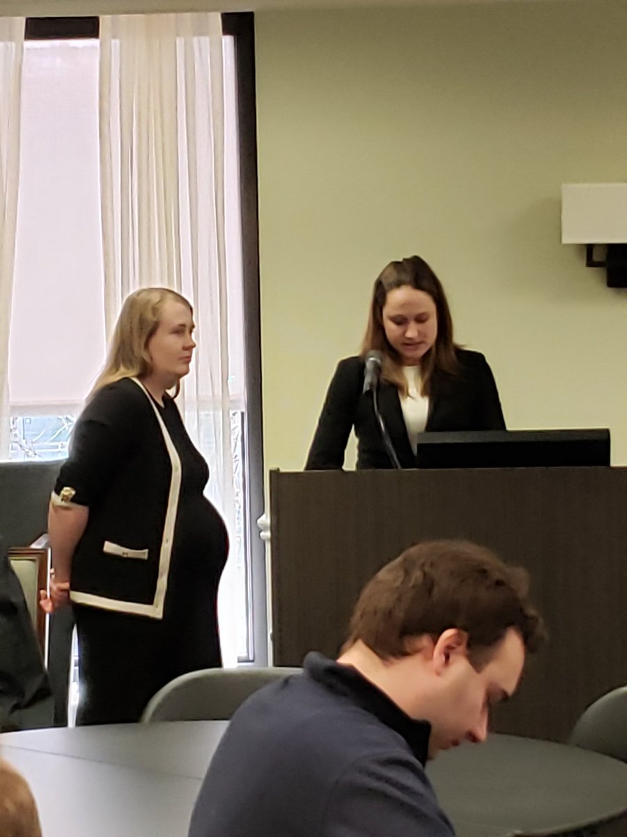 Thank you to our own all-stars, GJLPP EIC Megan Cairns (right) and GJLPP Submissions Editor/ <a href="/GtownFedSoc/">Georgetown Law Federalist Society</a> co-President Charlotte Hopson (left), for putting together this incredible event!