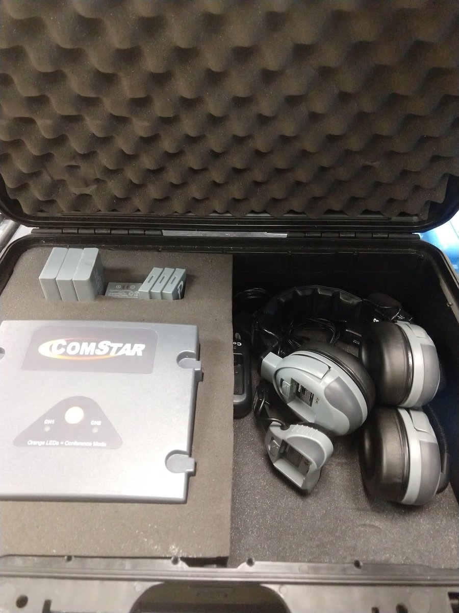 ODKSystems's tweet photo. We have quite a few CoachComm Connex, Porta Phone ComStar systems and more! We have refurbished and tested them and they're all ready for a new home! If you know of any youth teams looking for an affordable headset system, give them our name and number. 724-337-1400 https://t.co/8Eo3JIVmek