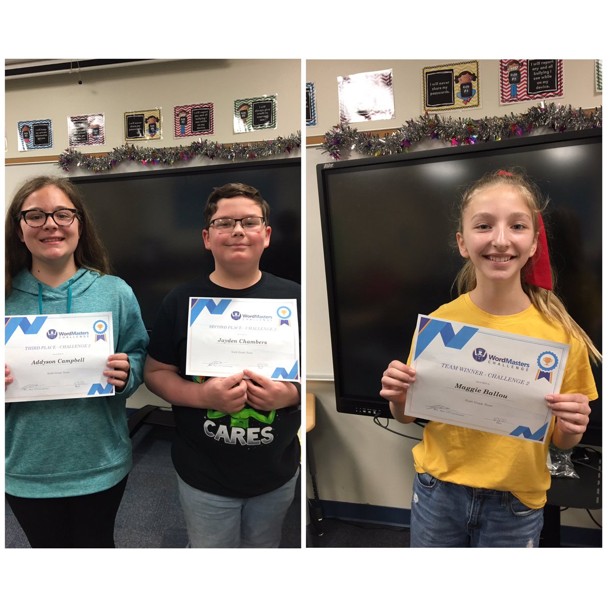 DecaturISDGT's tweet image. Congratulations to the winners of the second Word Masters Challenge! #DISjourney #eagleslearn