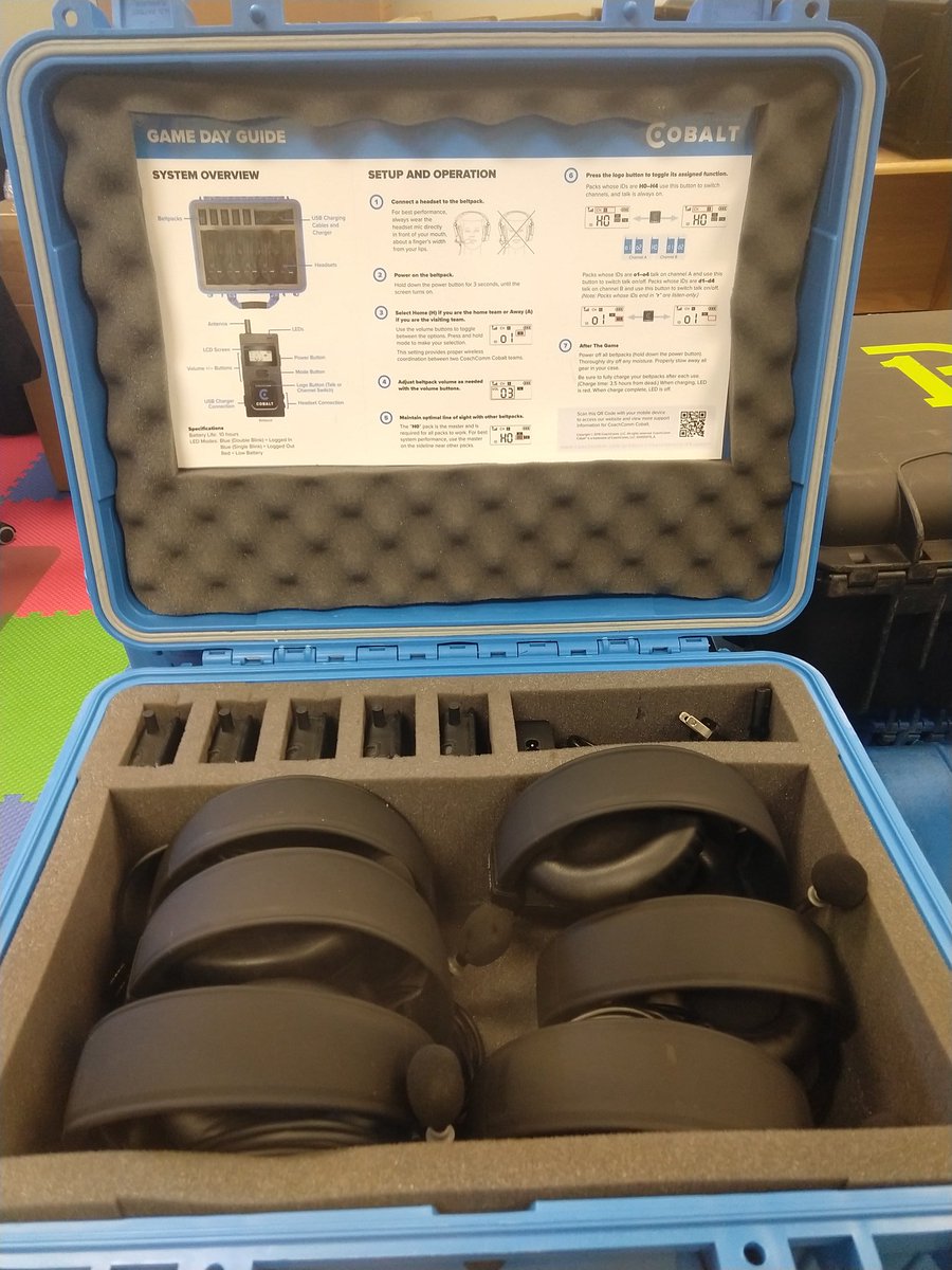 ODKSystems's tweet photo. We have quite a few CoachComm Connex, Porta Phone ComStar systems and more! We have refurbished and tested them and they're all ready for a new home! If you know of any youth teams looking for an affordable headset system, give them our name and number. 724-337-1400 https://t.co/8Eo3JIVmek