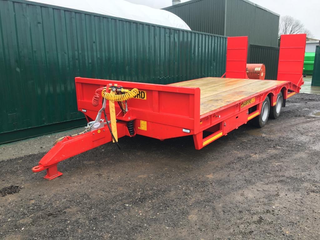 whbond's tweet photo. NEW! 2020 Barford L22 Plant Trailer,
19 Tonne, 23ft, Tandem 10 Stud Axles, Air & Hydraulic Brakes & Manual Ramps. ยฃ12,500 + VAT #maindealer #equipmentsales https://t.co/m6ngoOrMAK