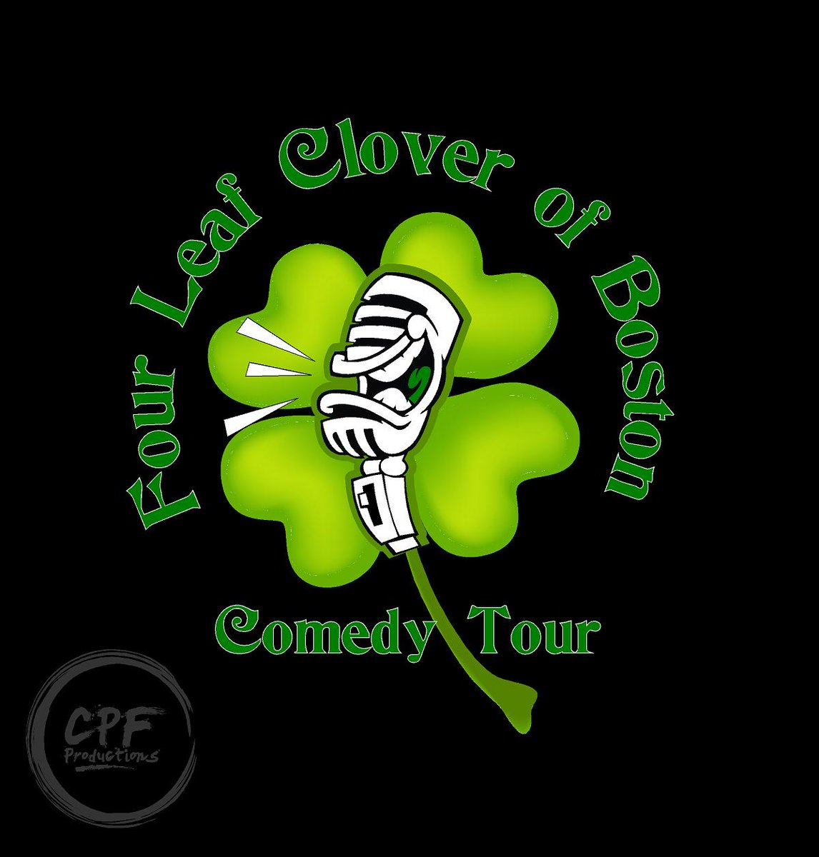 Pick a show and come laugh with us! March 12-17! Tix>>> bit.ly/Fourleaftour
<a href="/churleycomedy/">Christine Hurley</a> <a href="/GraigMurphy/">Graig Murphy</a> <a href="/willnoonan/">Will Noonan</a> <a href="/irishvillagecc/">Irish Village</a> <a href="/florianhalls/">Florian Hall</a> <a href="/YourTownPeabody/">Peabody News</a> <a href="/DedhamPatch/">Dedham Patch</a> <a href="/mulligangear/">Mulligan Gear</a> @NorthShore1049 <a href="/NSChamber/">North Shore Chamber</a> <a href="/PeabodyChamber/">Peabody Chamber</a> <a href="/YarmouthCapeCod/">Yarmouth Chamber of Commerce</a> @CapeCodChamber