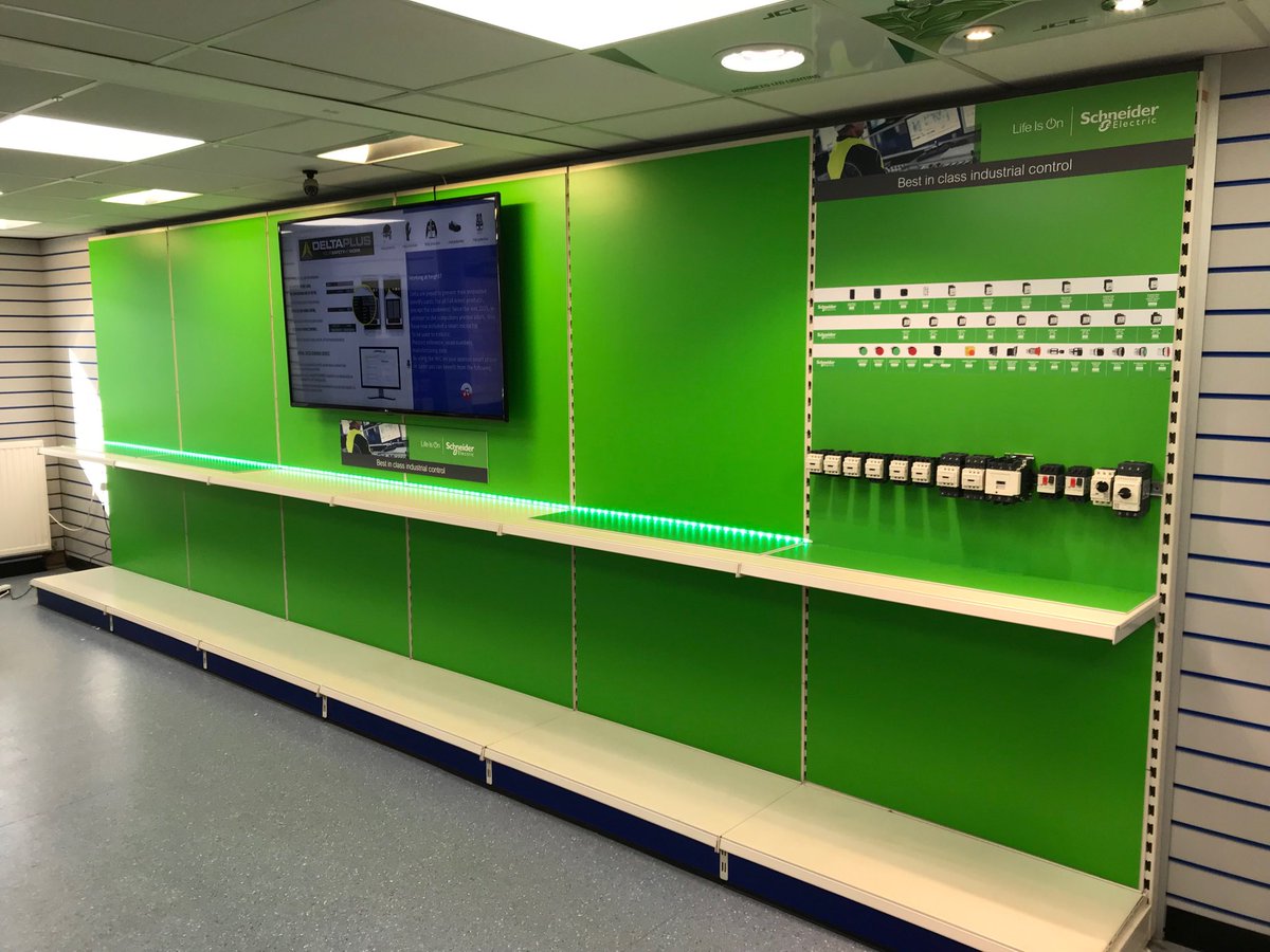 northwest_signs's tweet photo. Metal racking “ transformed by some green magnetic display panels 👍👍 https://t.co/yHN7XtmW42