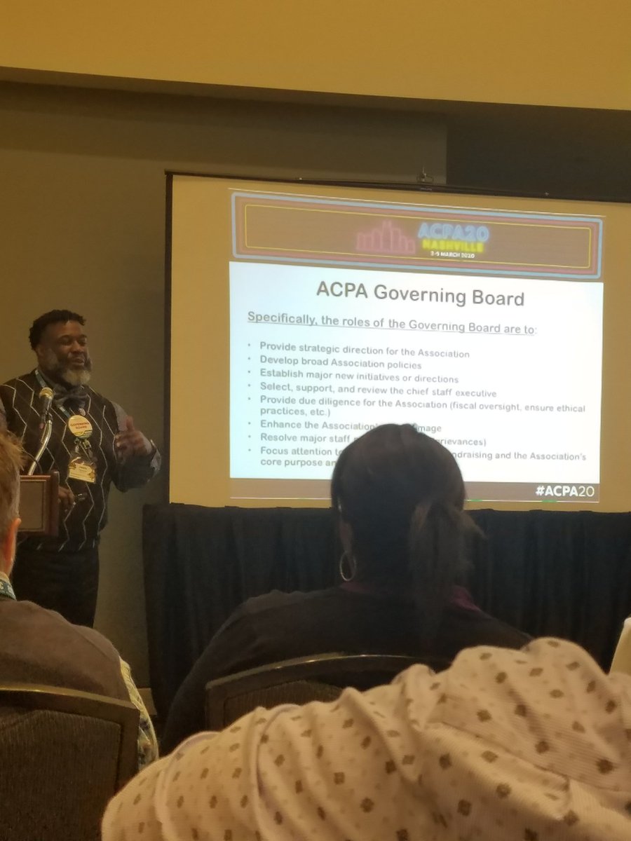 AMGuram's tweet photo. Thanks, Governing Board, for the learning! #ACPA20 @revdrJamie @beckielkins @dredomingue https://t.co/In7XKvjlKs