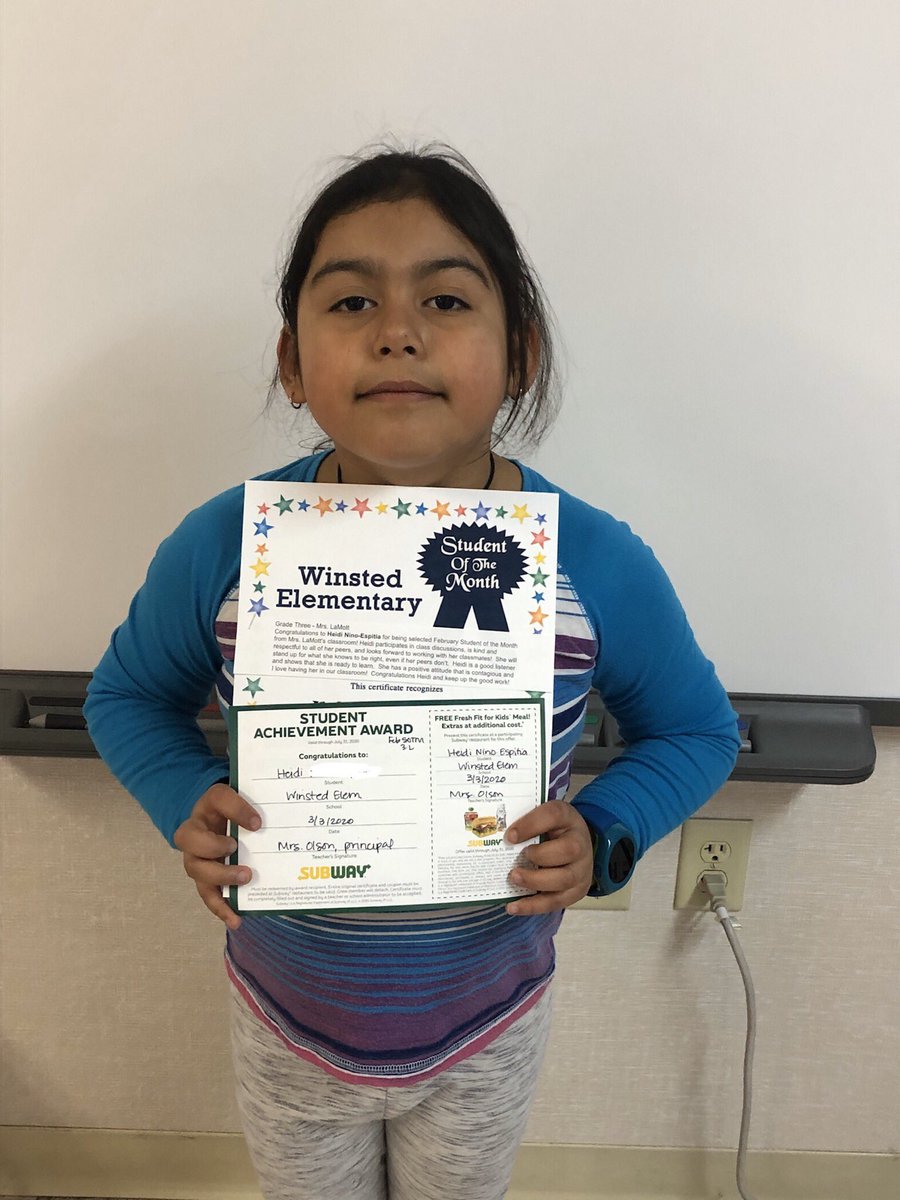 MrsLaMottGrade3's tweet photo. Congrats to Heidi, our February Student of the Month!! ππΌ Heidi is kind, respectful, and a great listener! She stands up for what is right and has a super positive attitude! ππ #hlwwlakers #hlwwproud #lakerleader #studentofthemonth #3rdgrade #kind #respectful #positiveattitude https://t.co/ENj5VCBjfe