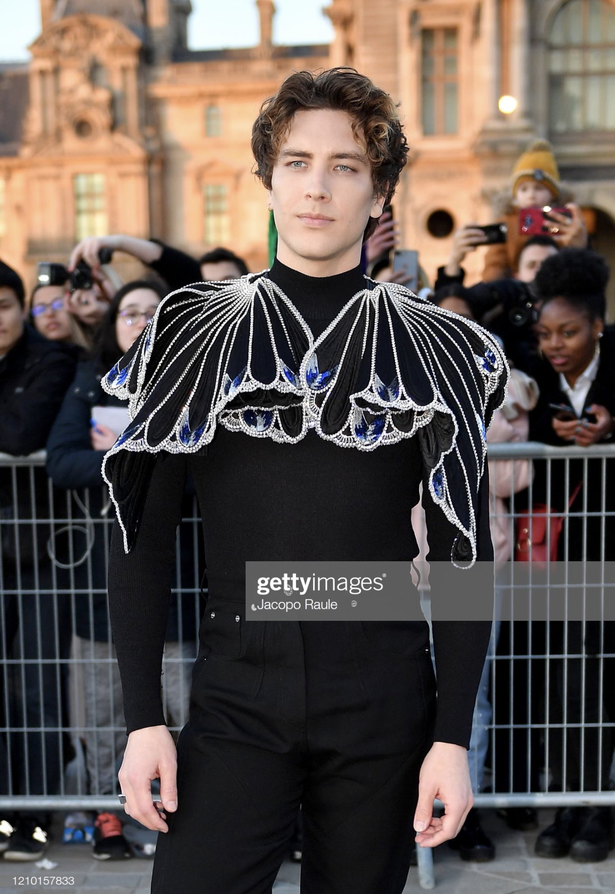 Cody Fern attending the Louis Vuitton show as part of the Paris Fashion  Week Womenswear Fall/Winter 2020/2021 in Paris, France on March 03, 2020.  Photo by Aurore Marechal/ABACAPRESS.COM Stock Photo - Alamy