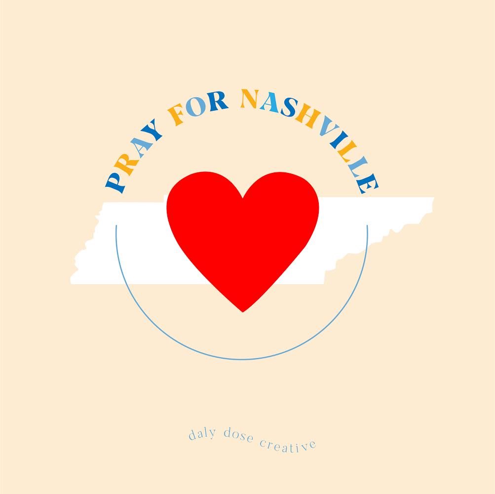 Ria_Martin's tweet photo. One of my best friends is a talented and amazing graphic designer in Nashville. For a city that is so strong, we pray for all of you. (credit: Daly Dose Creative on IG @dalyalyse) #nashvillestrong #PrayForNashville https://t.co/hC9qXdBDLn