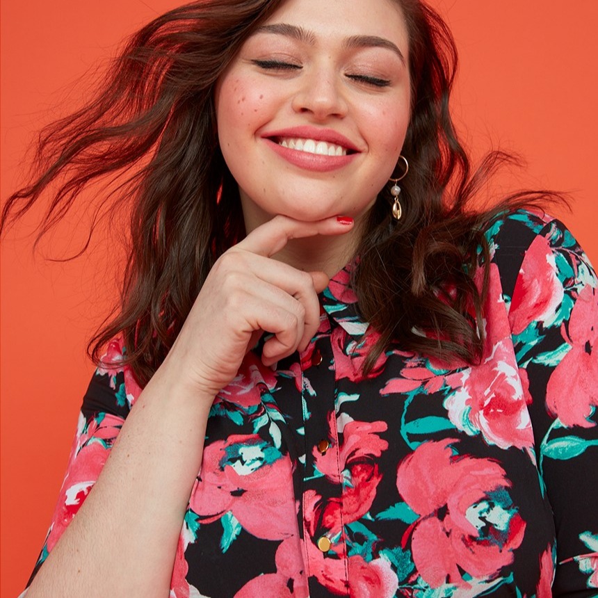 Bloom into spring with floral blouses from $19.99. #LoveMarshalls