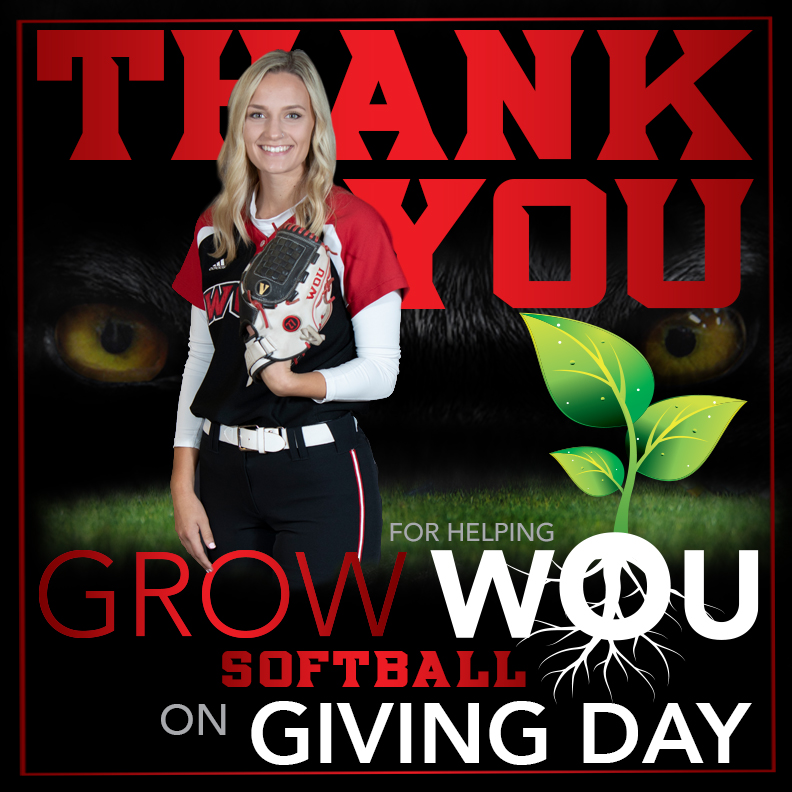 WOUSoftball's tweet photo. EXCITING NEWS OF THE DAY!!!

We just got a $5,000 donation to our program.....his very competitive nature wants us to match it! 

YOU can help us reach our goal today!

#WolvesGiveBack #philanthropy https://t.co/cZpGXFlpIg