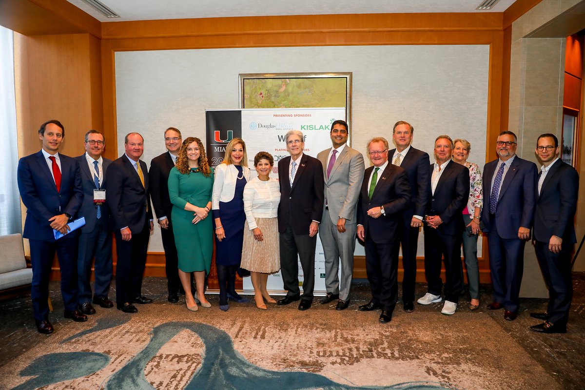 umiamimredu's tweet photo. The 2020 @univmiami #RealEstate Impact Conference is all wrapped up, and we're looking back on the most memorable moments from the event. Before diving in, we want to thank the conference's Presenting Sponsors (@DouglasElliman | @jikislak | #Witkoff) for their support. #UREIMPACT https://t.co/nn6cfSbuiq