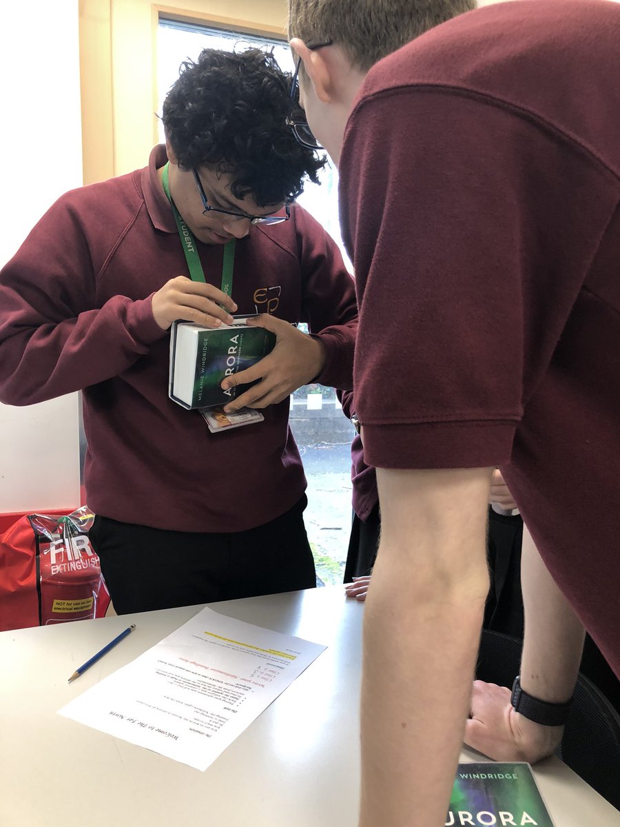 EPHS_Library's tweet photo. Congratulations to The Far North team who were the first to escape from the library today. Your teamwork and determination was what got you there! Your alethiometer skills weren’t bad either! 👍 https://t.co/zGrRSO9e7I