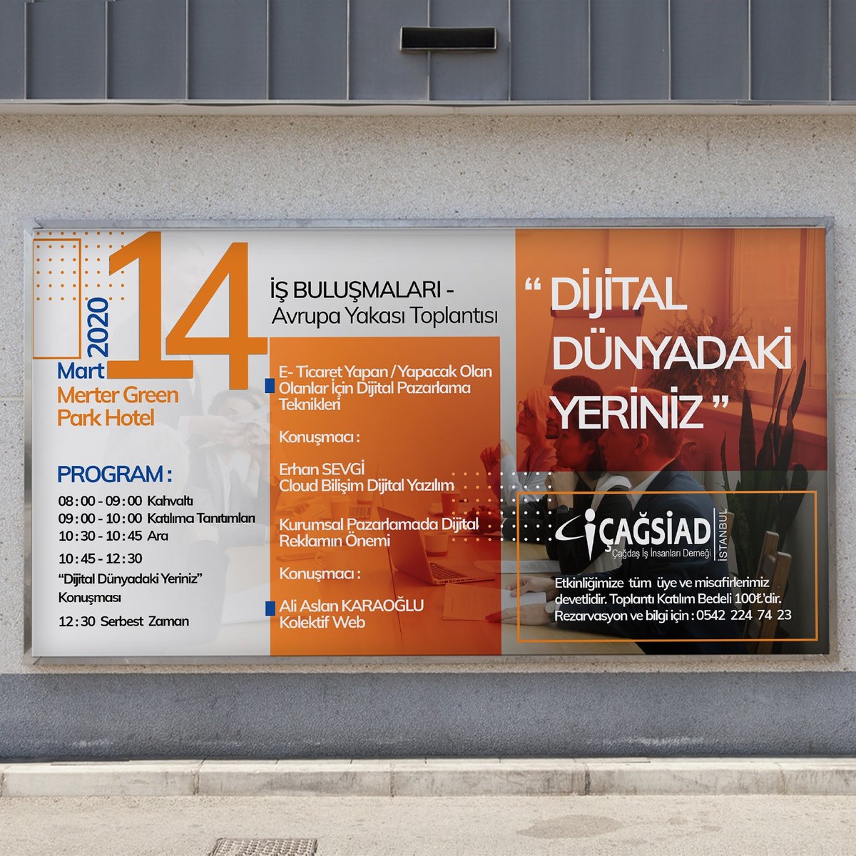 cagsiad's tweet photo. ÇAĞSİAD İstanbul Şube’nin organize ettiği “İŞ BULUŞMALARI AVRUPA YAKASI TOPLANTISI ” etkinliği 14 Mart Cumartesi günü, Green Park Hotel-Merter de  gerçekleşecektir.
ÇAĞSİAD üye ve misafirlerimiz davetlidir.
Tanıştır Çalıştır Kaynaştır Geliştir
#çağsiad #çağsiadistanbul https://t.co/InQpscpf5V