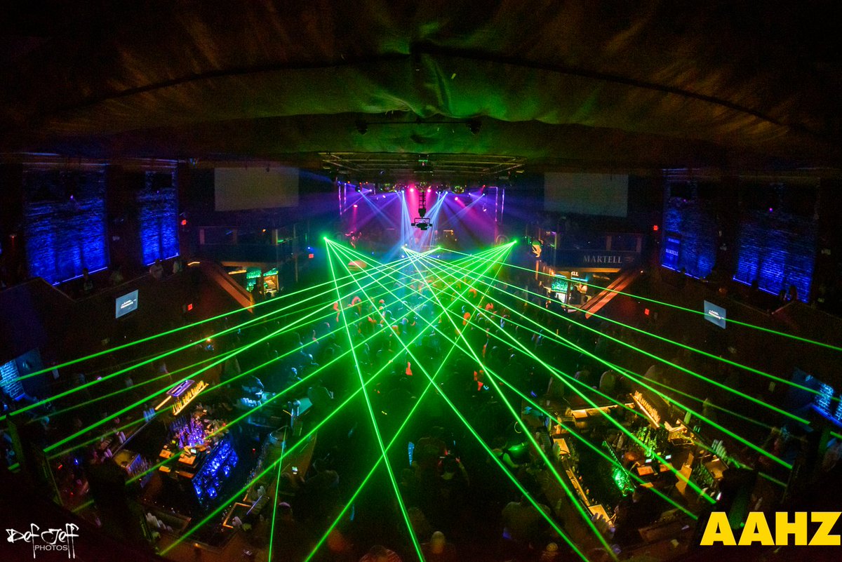 aahzarmy's tweet photo. Funky green beams from outer space... taken you back to @aahzarmy Thanksgiving 2019
#aahz #aahzorlando #kimballcollins #djicey #breakbeat #orlandoscene #laserbeams #dance https://t.co/Sb3kpWykqG