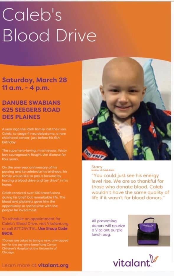 Our Net Admin, Dan Visconti, is helping raise awareness for #neuroblastoma. We hope that you can donate blood or help by donating toys from their Amazon #wishlist here:

amzn.to/32LrDmx

#CalebBert #donate #childhoodcancerawareness #childhoodcancer #pediatriccancer