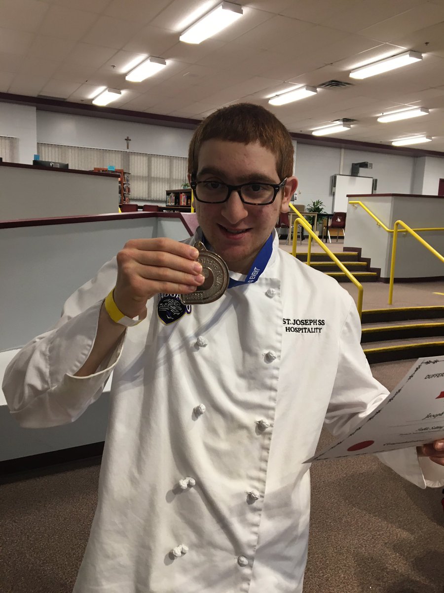 Congratulations on placing 2nd in table setting at the secondary skills competition today!! <a href="/StJosephCSSMiss/">ST JOSEPH CSS DPCDSB</a> <a href="/DPCDSBSchools/">Dufferin-Peel Catholic District School Board</a>