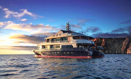 BeyondCruises's tweet photo. The best way to see the Galapagos Islands is up close and personal, with only 16 passengers, onboard the newly built mega-yacht M/T Camila with @BeyondCruises https://t.co/FgvKC85bTO