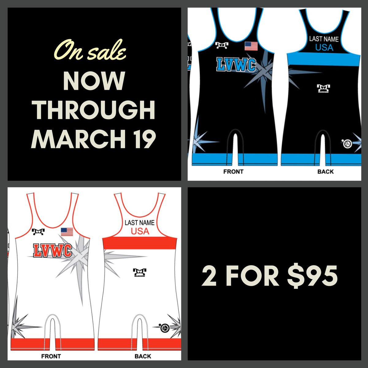 Did you miss our first singlet sale of 2020?  If yes, a ‘round two’ order is open now through March 19. myhousesportsgear.com/lehigh-valley-…