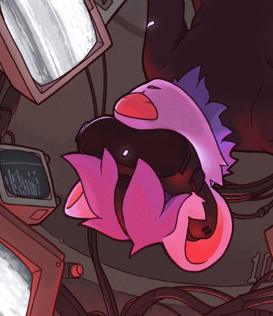 FULL DIVE • commission for <a href="/furatron/">m0d3m m4r73n</a>! 
#furry #furryart #furryartwork