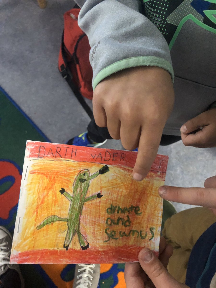 wonederers's tweet photo. When everyone is working on their literacy and is able to show it in so many ways! “Look at how we wrote this book. We made sure to use the example because we wanted to make the best book we could!” G1 student! https://t.co/Vvr21uqGxD