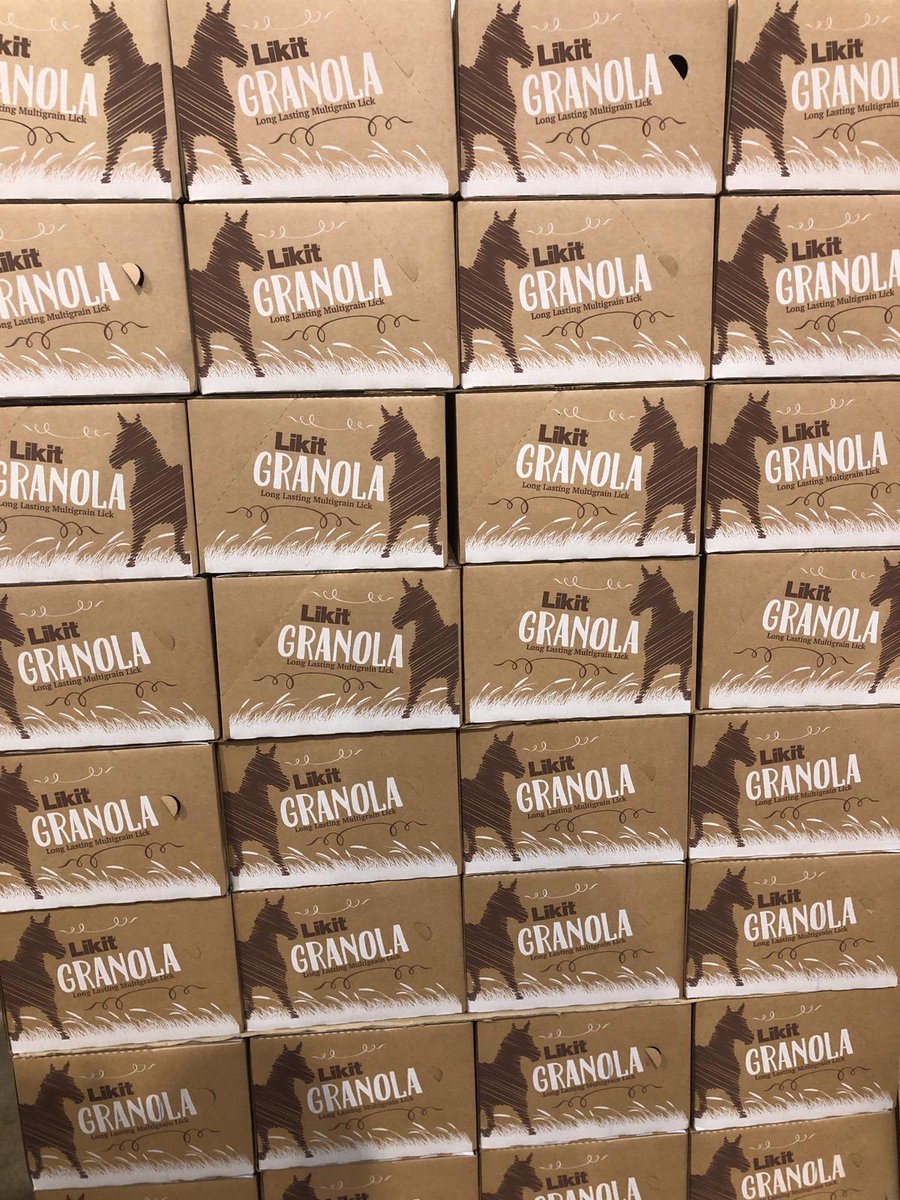 First batch of new Likit Granola en route to UK stores #longerlastinglikit #multigrain