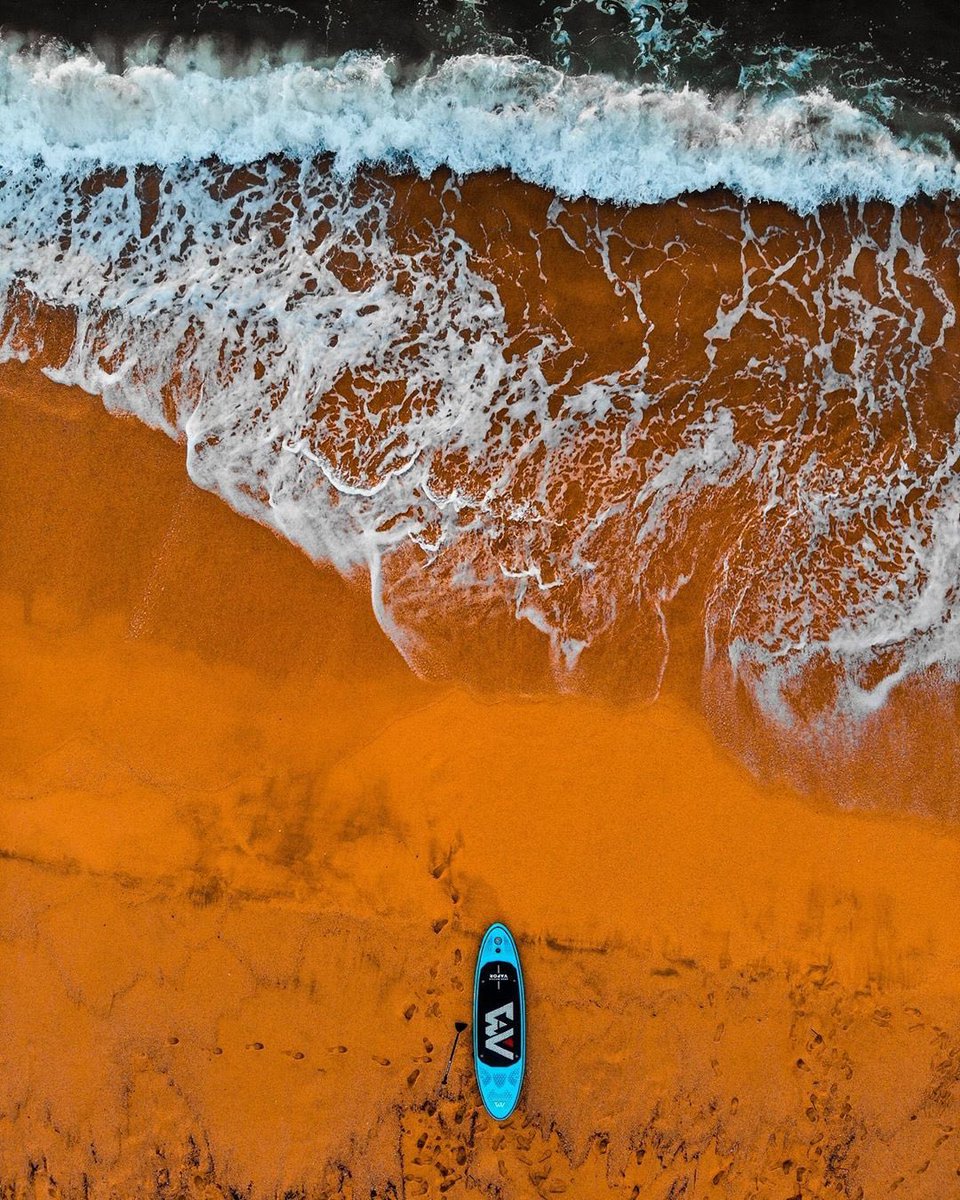 aquamarinasup's tweet photo. The ocean is filled with untamed magic โจ #ultimateSUP #paddleboarding #aerial #adventure #redsand https://t.co/jVkCmaOSdi