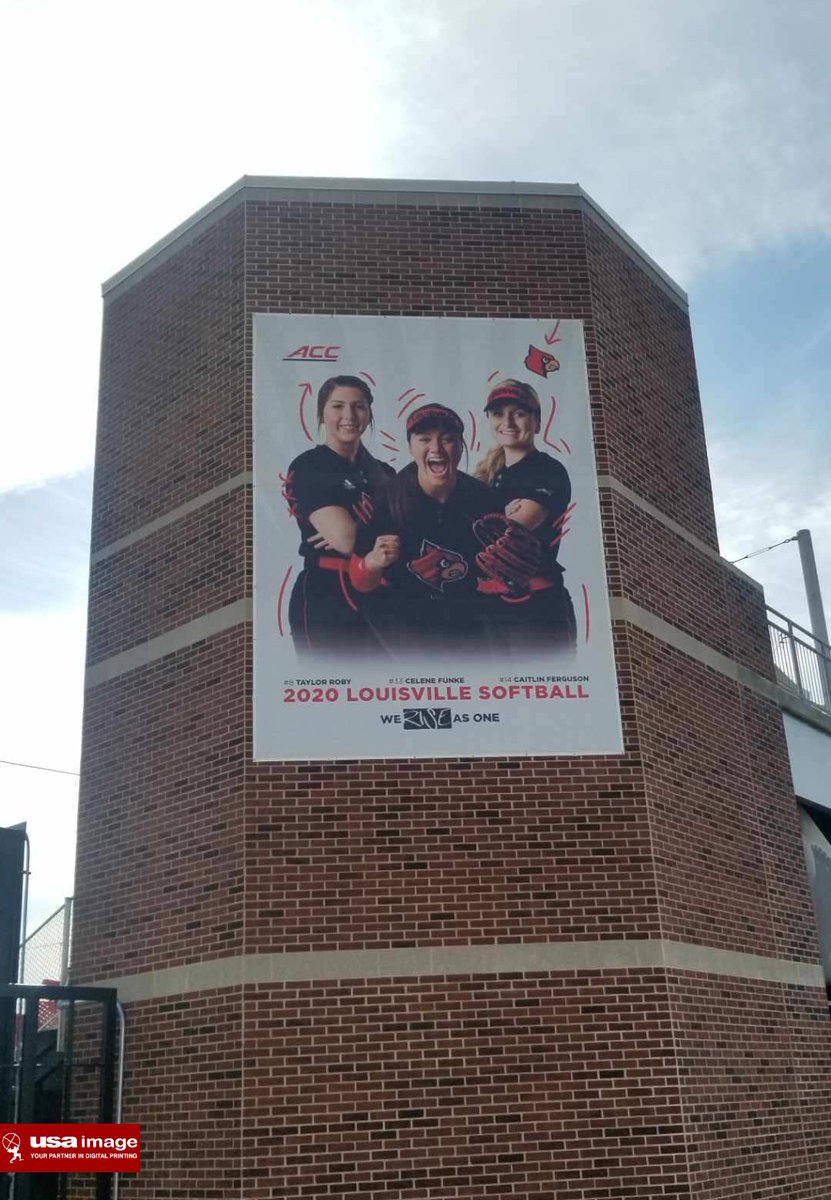 USA_Image's tweet photo. Celebrating @UofLSoftball ! GO CARDS!
How can we help cheer on YOUR team? www.USAImage.,com
#USAImage #UofLSoftball #UniversityofLouisville #LouisvillePrinters #DigitalPrint #PrintingIndustry #PrintingService #SignShop #signMaker #SignCompany https://t.co/PbTl2FVKCv