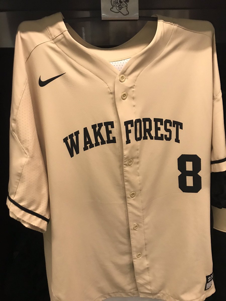 wake forest baseball jersey