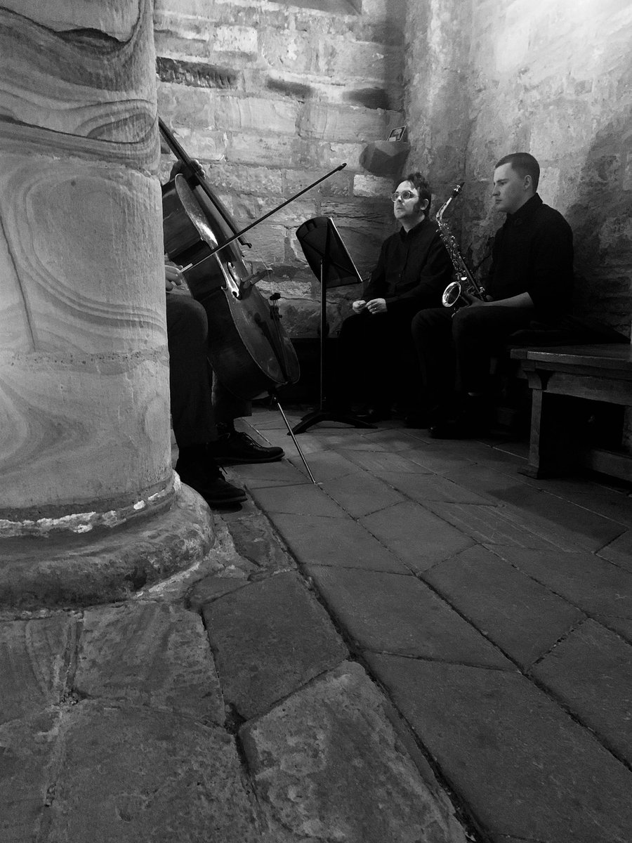 northeastklang's tweet photo. Superb performance from @NewArtMusEns today in the gorgeous acoustic of the Norman Chapel of Durham Castle. What a wonderful space for a concert. A spellbinding and magical event! https://t.co/PkymoWE8qz