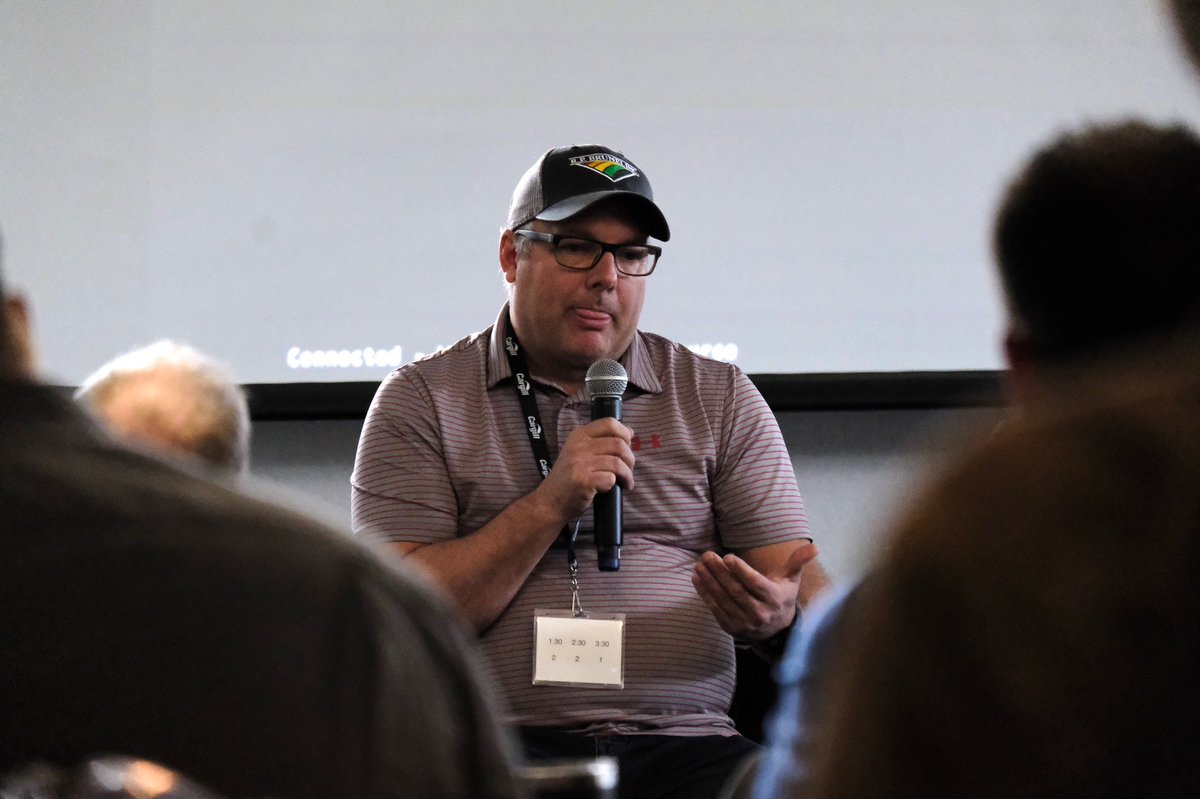 CargillAgCanada's tweet photo. Today at Wpg #ThinkTank20: insights about grain marketing decision making from a panel of #MBAg farmers incl @rpbrunel who spoke about what he’s learned https://t.co/CJ9bi2WyJ3