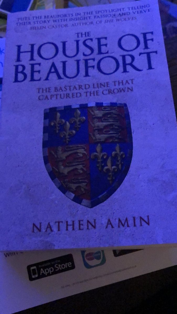 antJP01's tweet photo. Just finished reading this by @NathenAmin - the Beauforts one fascinating family that rose from a prince’s secret family to spawning the mighty Tudor dynasty. #history #beauforts #tudors #medieval 
Definately giving GoT and White Queen vibes! https://t.co/EDNR6z8wFc
