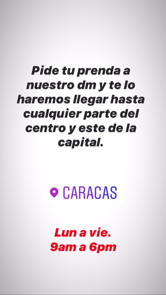 Indianioficial's tweet photo. Hacemos envíos a nivel nacional y entregas en la ciudad de Caracas! https://t.co/Bzsvc2G19H